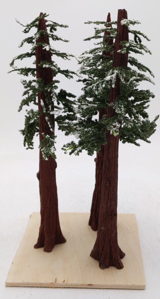 Dept 56 Village Accessories Redwood Pines (Set Of 3) LN/Box