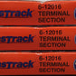 Lionel 6-12016 O Scale 10" Terminal FasTrack Section (3) LN/Box