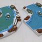 Department 56 4041186 Village Accessories Woodland Creek, Curved (Set of 2) LN/Box