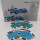 Department 56 4041186 Village Accessories Woodland Creek, Curved (Set of 2) LN/Box
