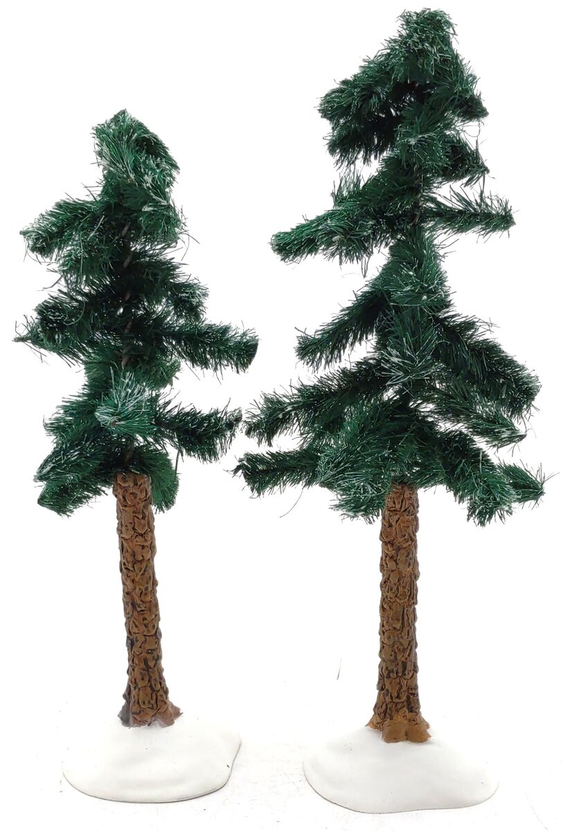 Dept 56 4030905 Yosemite Spruce Tree (Set of 2) NIB