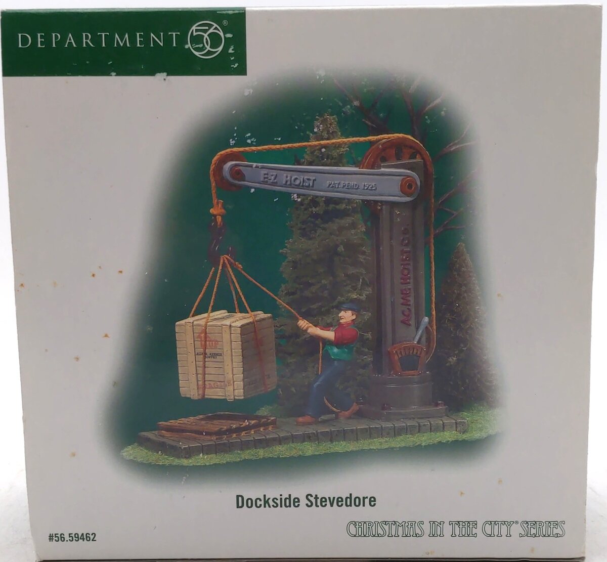 Dept 56 56.59462 Dockside Stevedore NIB