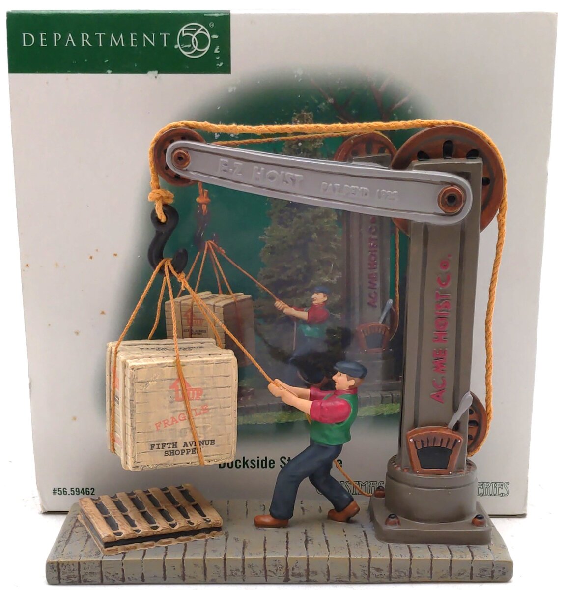 Dept 56 56.59462 Dockside Stevedore NIB