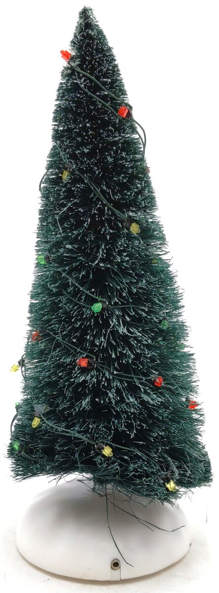 Dept 56 81037 Twinkle Brite Frosted Topiary LN/Box