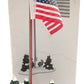Dept 56 5177-2 Village Flag Pole LN/Box