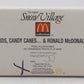 Dept 56 54926 Snow Village "Kids, Candy Canes… & Ronald McDonald" EX/Box