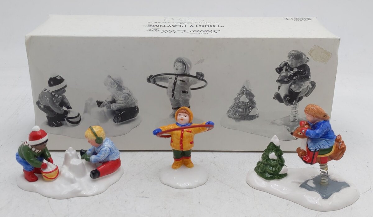 Dept 56 54860 Frosty Playtime Accessories EX/Box