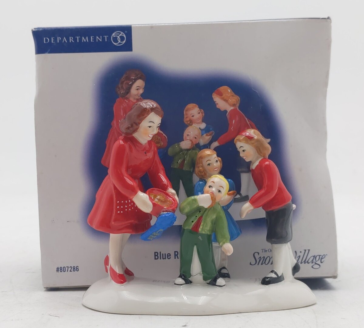 Dept 56 807286 Snow Village "Blue Ribbon Treats" VG/Box