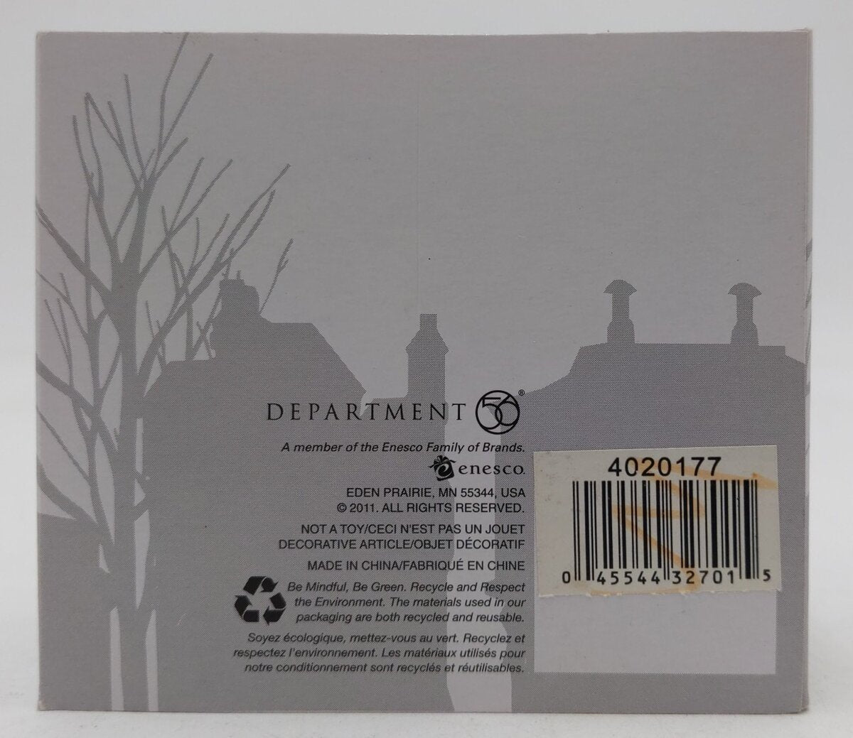 Dept 56 4020177 Heritage Village Christmas In The City Cherub Choir LN/Box
