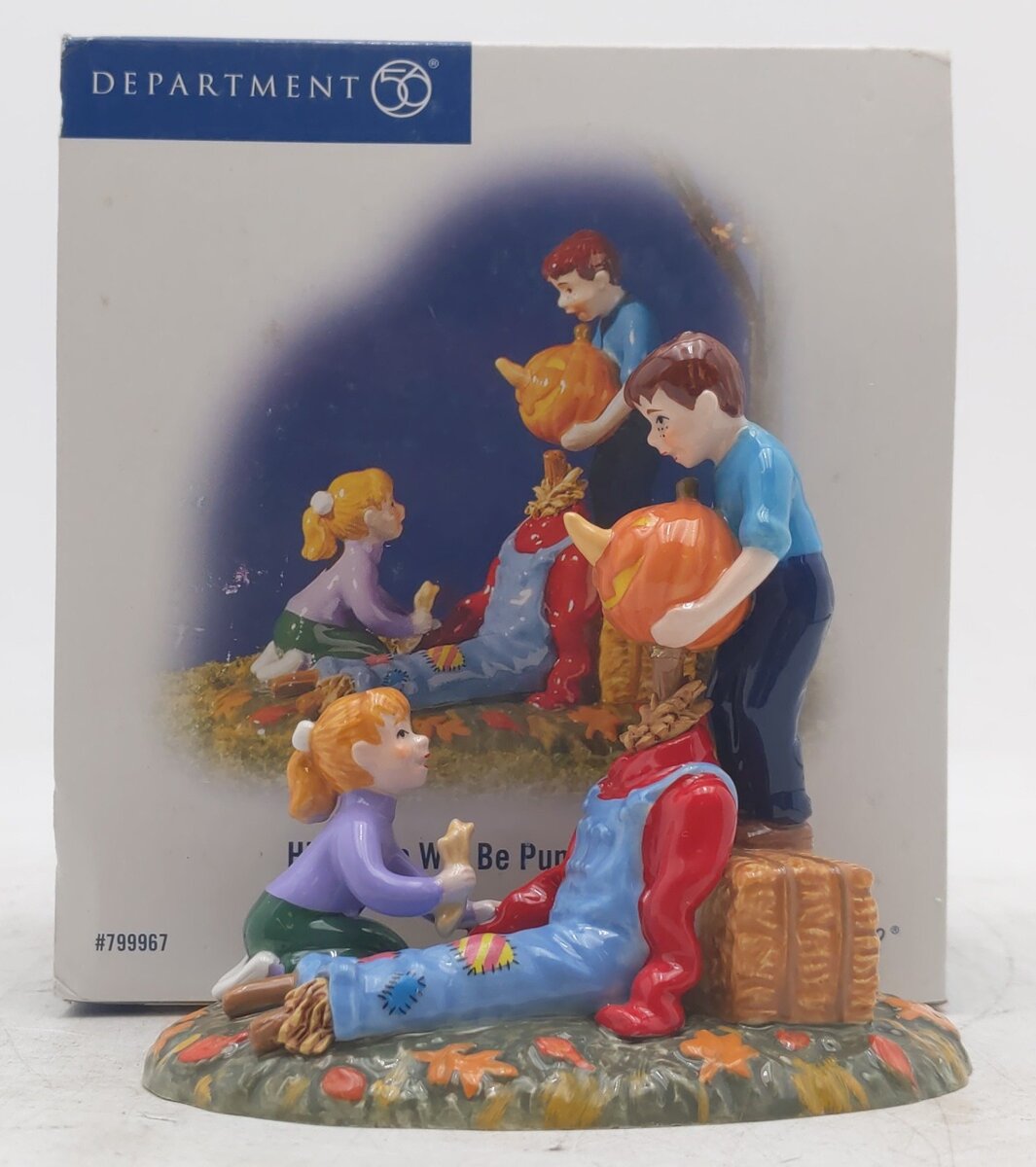 Dept 56 799967 Snow Village "His Name Will Be Pumpkinhead" EX/Box