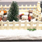 St. Nicholas Square Illuminated Petting Zoo VG/Box