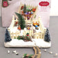 St. Nicholas Square Illuminated Petting Zoo VG/Box