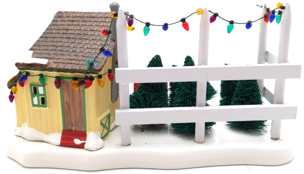 Dept 56 5138-1 Snow Village Tree Lot Retired-+ LN/Box