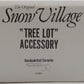 Dept 56 5138-1 Snow Village Tree Lot Retired-+ LN/Box