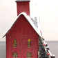 Cracker Barrel Lighted Paper Barn EX/Box