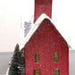 Cracker Barrel Lighted Paper Barn EX/Box