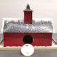 Cracker Barrel Lighted Paper Barn EX/Box