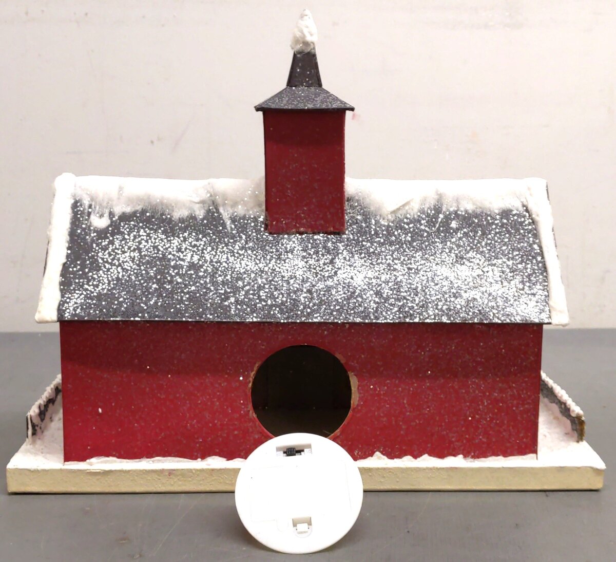 Cracker Barrel Lighted Paper Barn EX/Box
