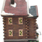 St. Nicholas Square Illuminated Log Cabin EX/Box