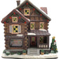 St. Nicholas Square Illuminated Log Cabin EX/Box