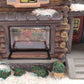 St. Nicholas Square Illuminated Log Cabin EX/Box