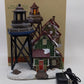 Cracker Barrel Collectible 461985 Fiber Optic House w/LED Lighthouse LN/Box