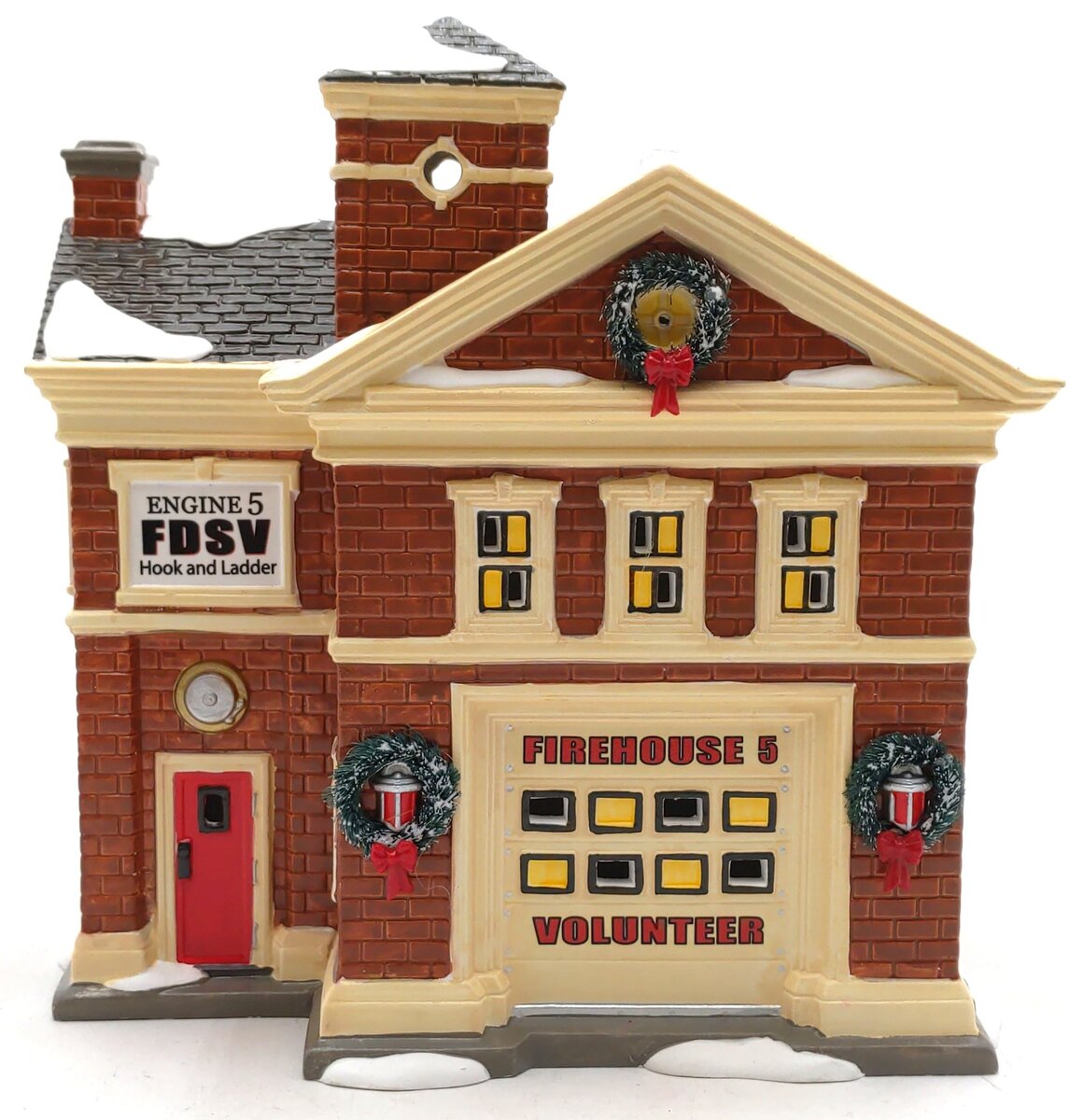 Dept 56 4020214 Snow Village Firehouse #5 NIB