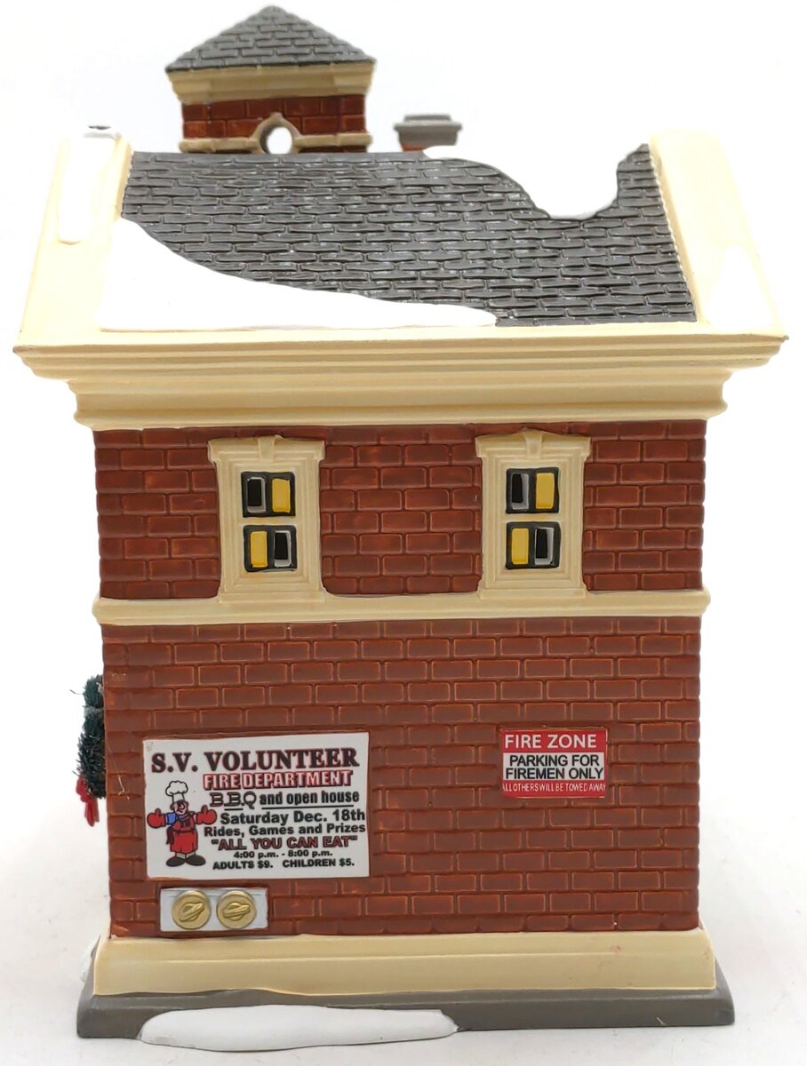 Dept 56 4020214 Snow Village Firehouse #5 NIB