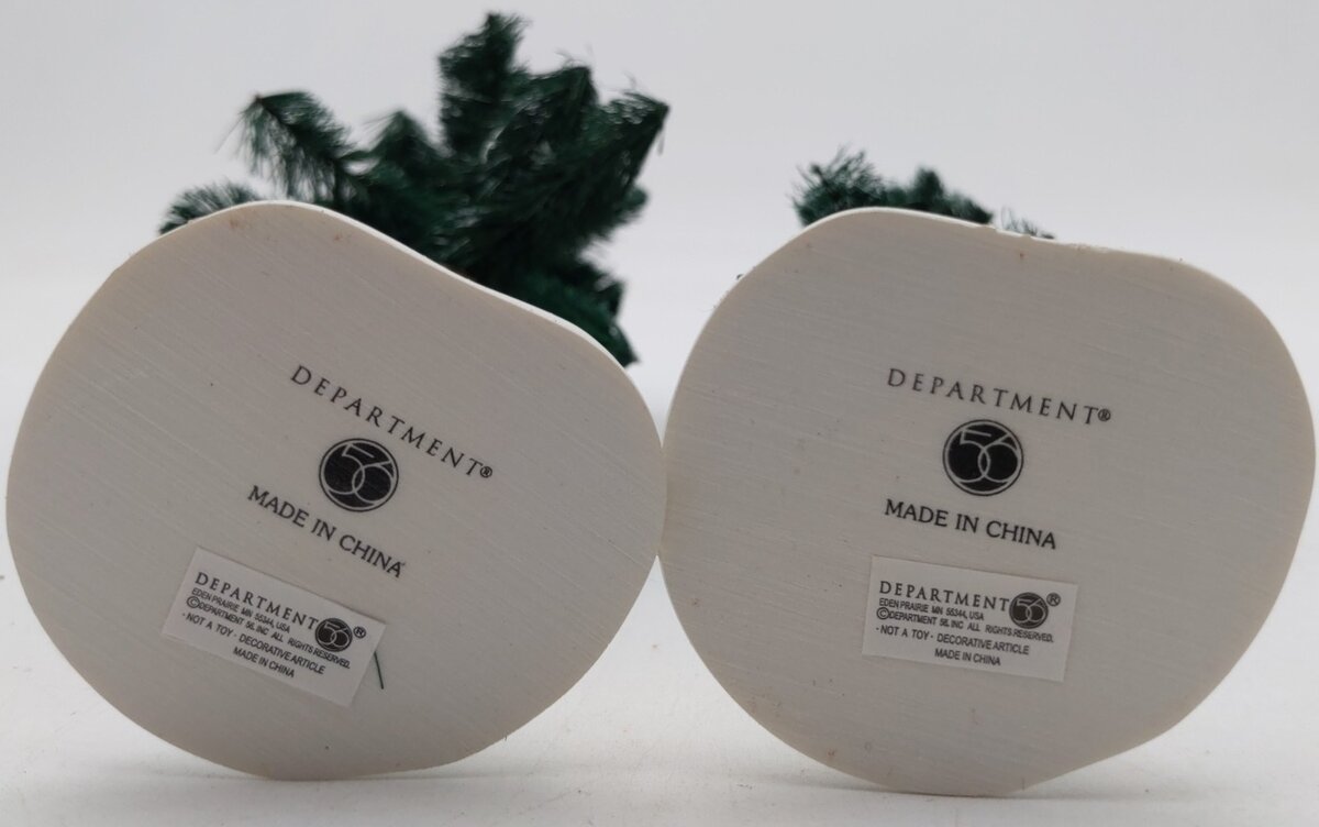 Dept 56 4030905 Village Accessories "Yosemite Spruce Tree" (Box of 2) NIB