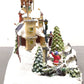 Holiday Living Lighted Village With Santa LN/Box