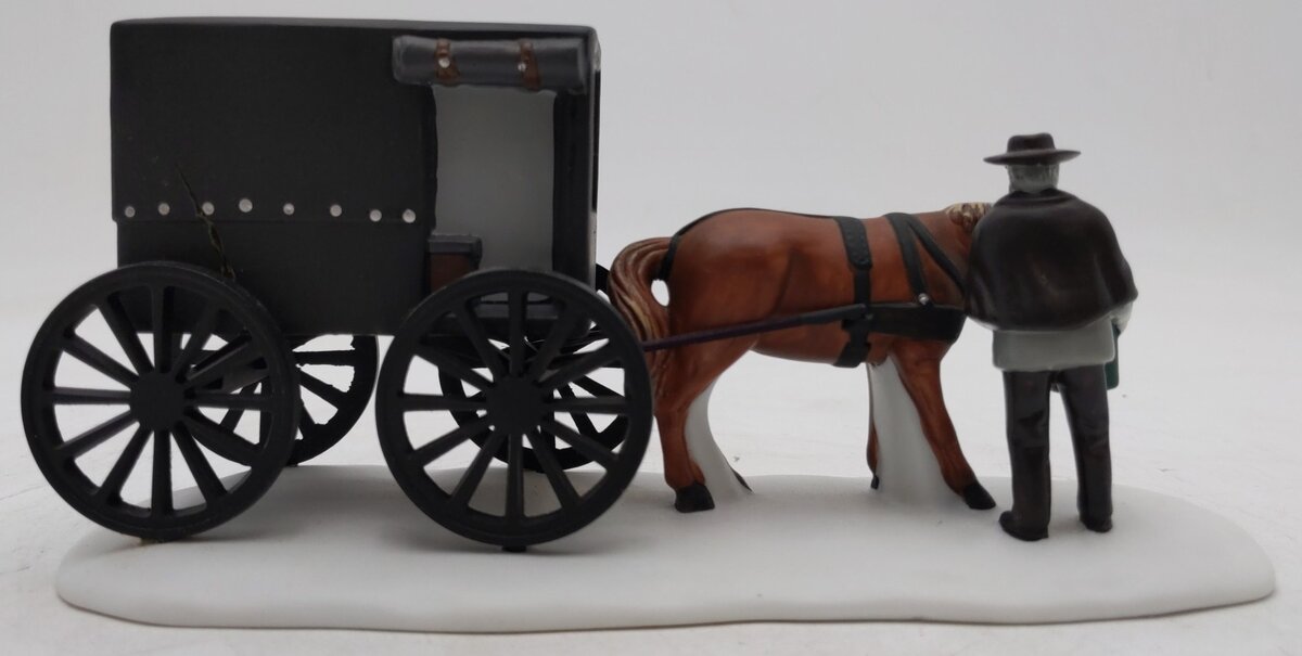 Dept 56 5949-8 Heritage Village Collection "Amish Buggy" LN/Box
