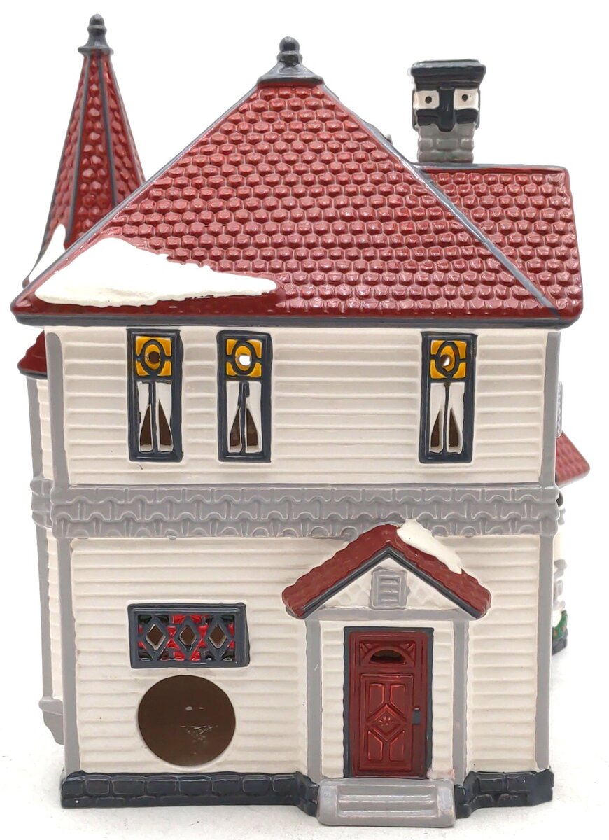 Dept 56 5157-8 Queen Anne Victorian Ceramic House LN/Box