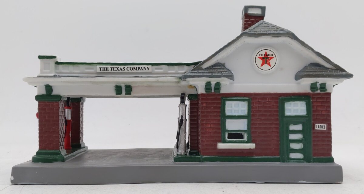 Texaco 09492T 1997 Limited Edition Porcelain Service Station Dallas, Texas #15 EX/Box