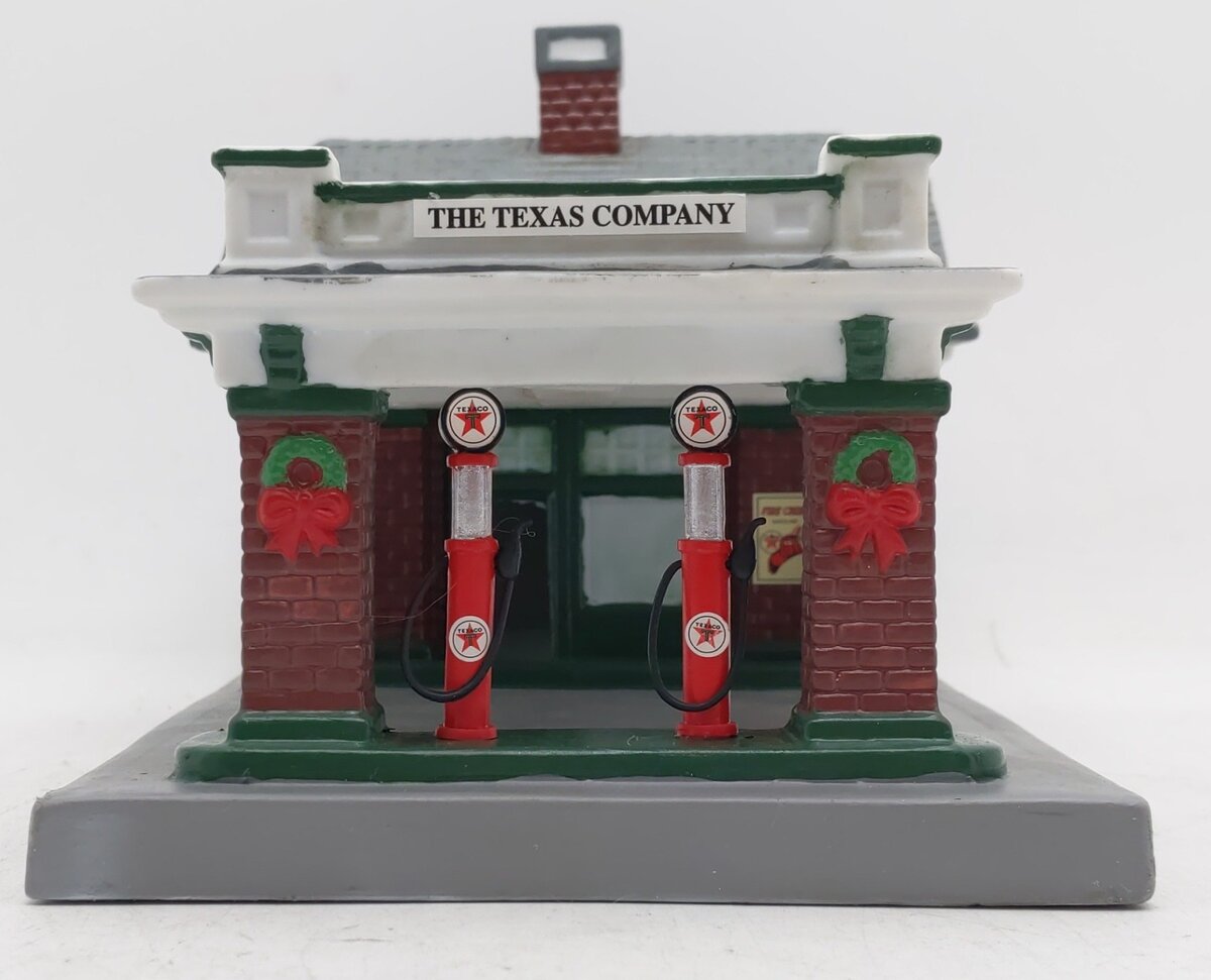 Texaco 09492T 1997 Limited Edition Porcelain Service Station Dallas, Texas #15 EX/Box