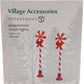 Dept 56 4025435 Peppermint Street Lights (Set of 2) LN/Box