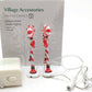 Dept 56 4025435 Peppermint Street Lights (Set of 2) LN/Box
