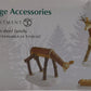 Dept 56 4020253 Wooden Deer Family (Set of 3) NIB