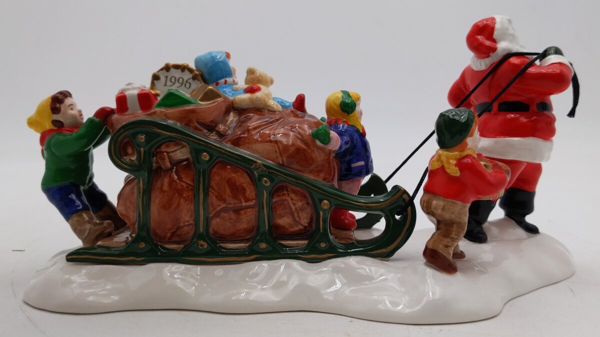 Dept 56 54862 Snow Village "Santa Comes To Town, 1996" LN/Box