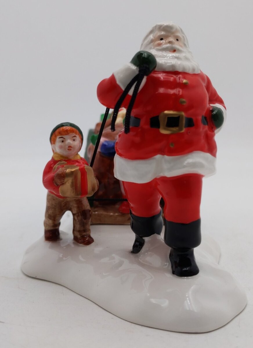 Dept 56 54862 Snow Village "Santa Comes To Town, 1996" LN/Box