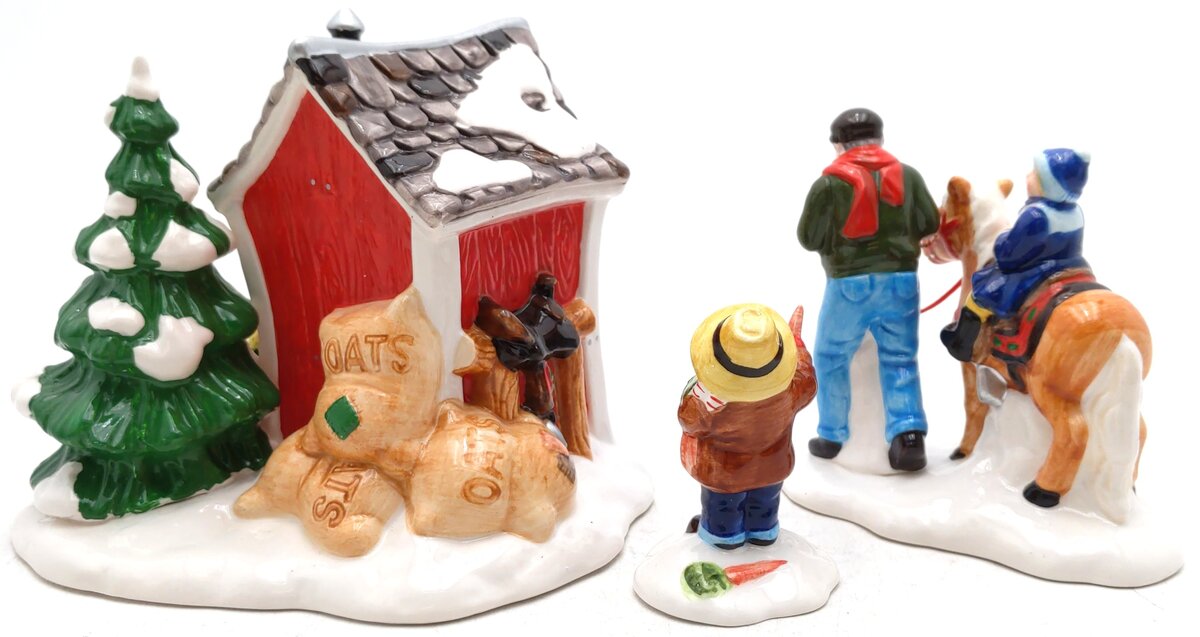 Dept 56 5453-4 Pint-Size Pony Rides LN/Box