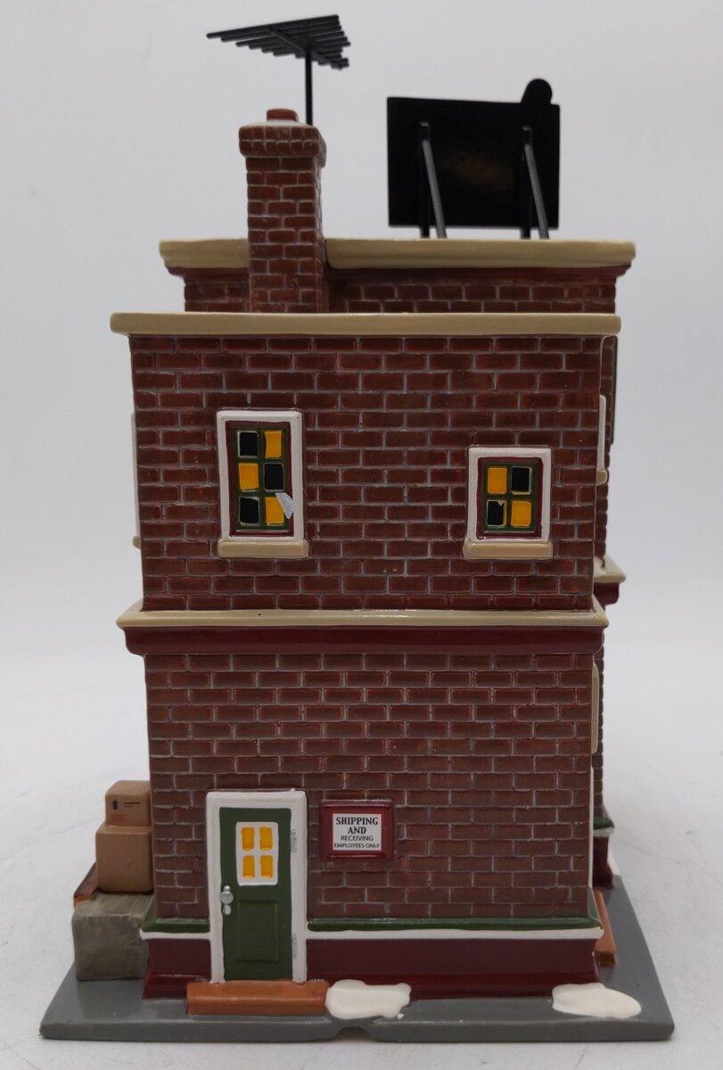 Dept 56 56.55612 Snow Village "Bud's T.V. & Hi-Fi" LN/Box