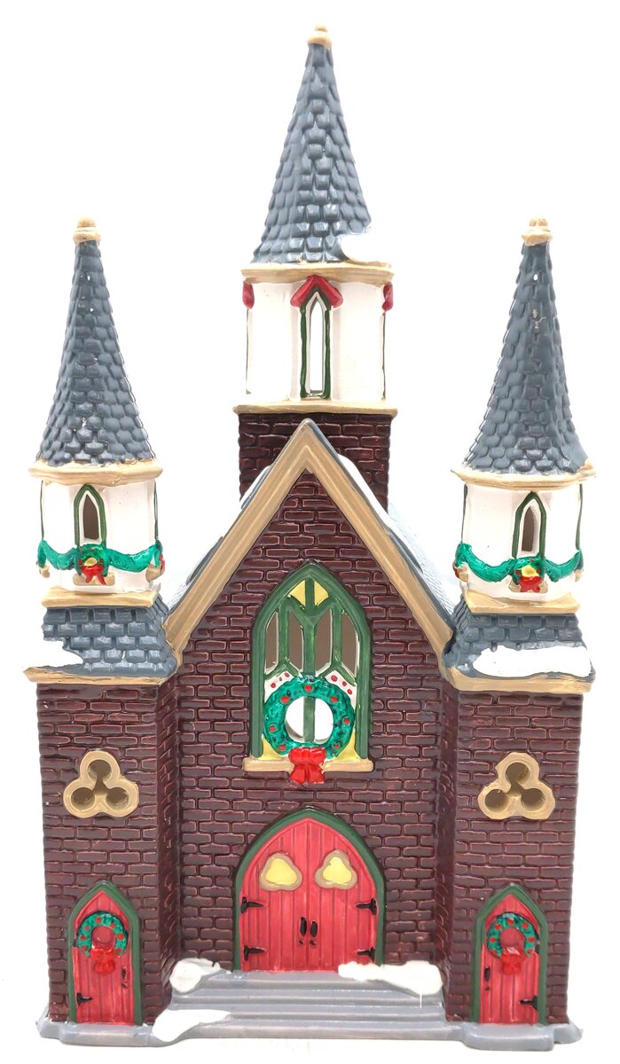 Dept 56 5421-6 St. Luke's Church EX/Box