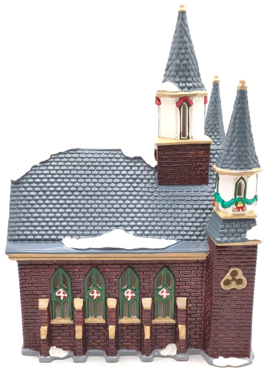 Dept 56 5421-6 St. Luke's Church EX/Box