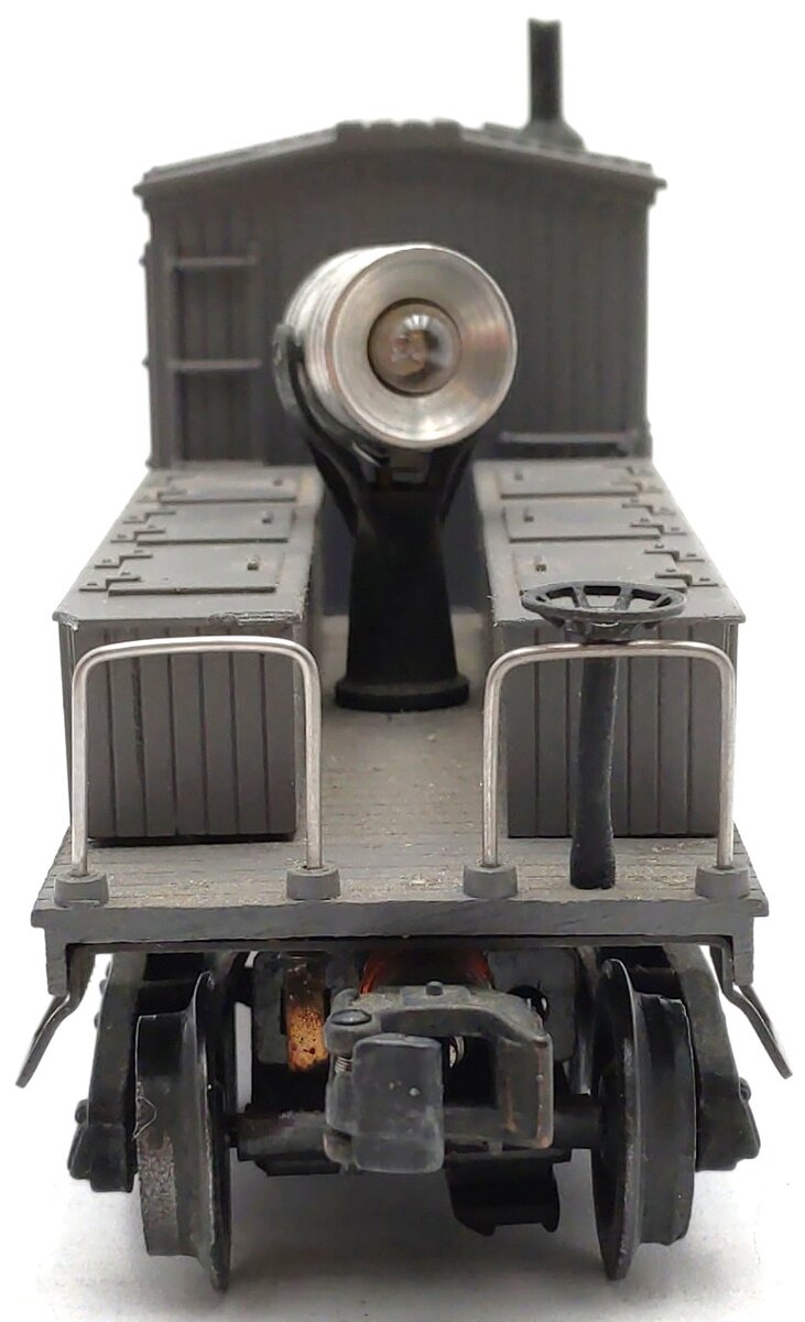 Lionel 2420 Vintage O Delaware, Lackawanna & Western Wrecking Caboose w/Light VG/Box