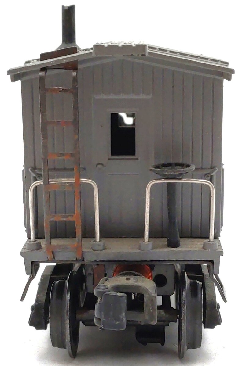 Lionel 2420 Vintage O Delaware, Lackawanna & Western Wrecking Caboose w/Light VG/Box
