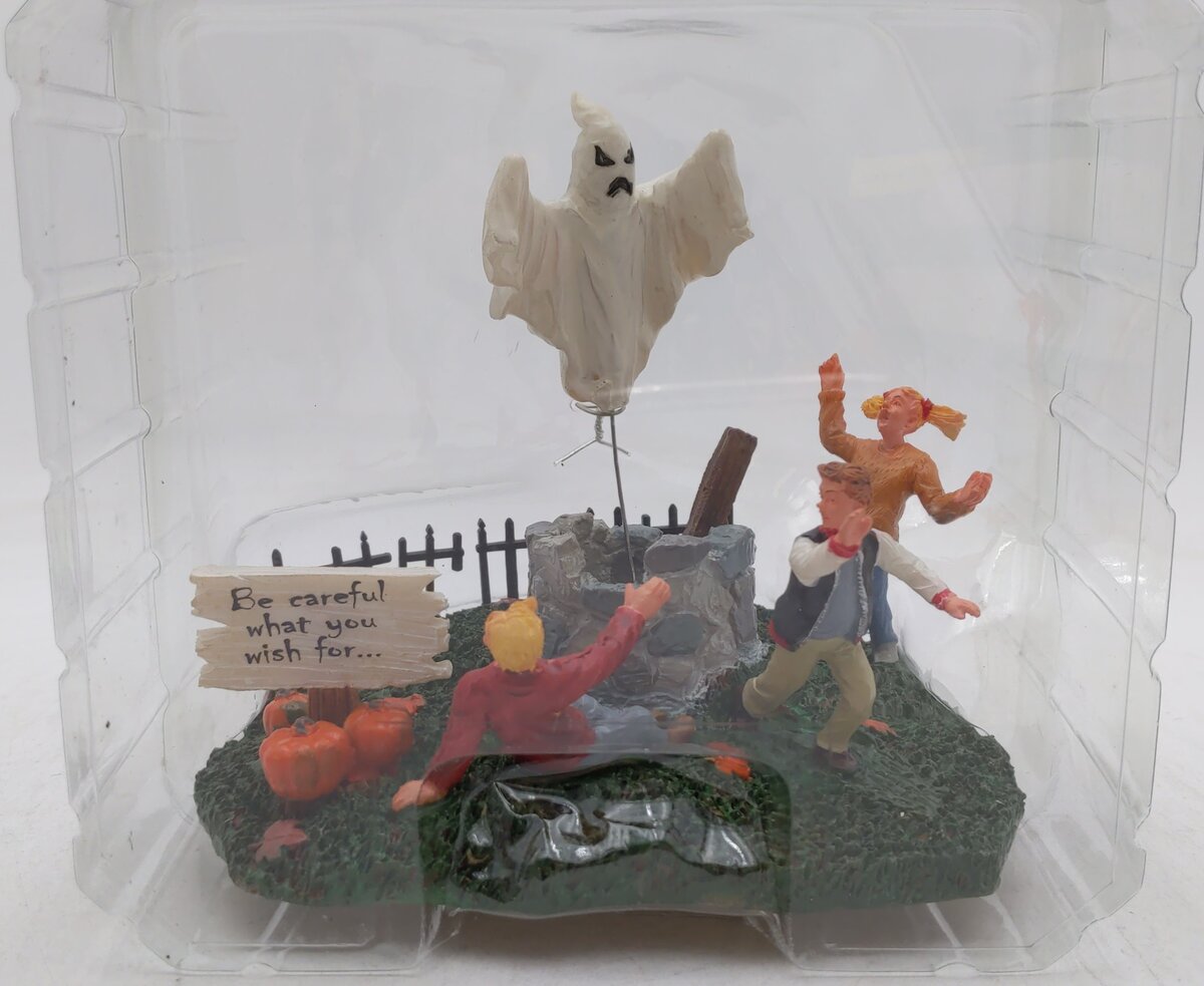 Lemax Spooky Town Be Careful What You Wish For NIB