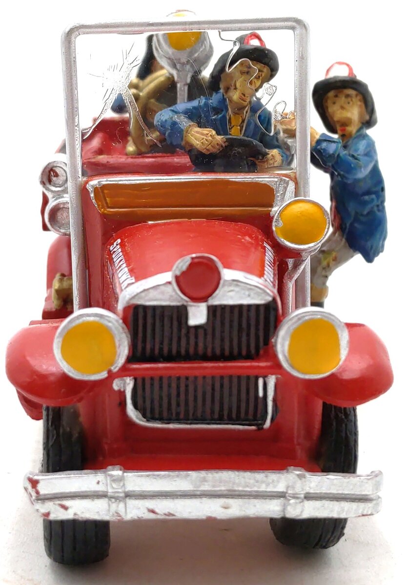 Lemax Spooky Town Ghostly Firefighters EX/Box