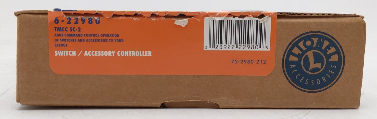 Lionel 6-22980 TMCC SC-2 Switch & Accessory Controller EX/Box