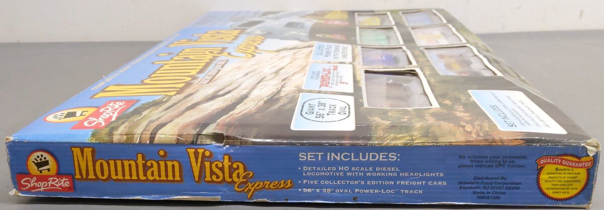 ShopRite Express 433-8807 HO Scale Mountain Vista Express Diesel Freight Set MT/Box