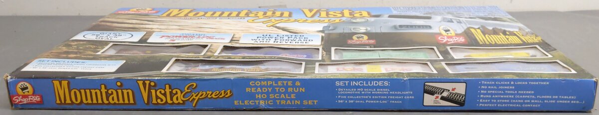 ShopRite Express 433-8807 HO Scale Mountain Vista Express Diesel Freight Set MT/Box